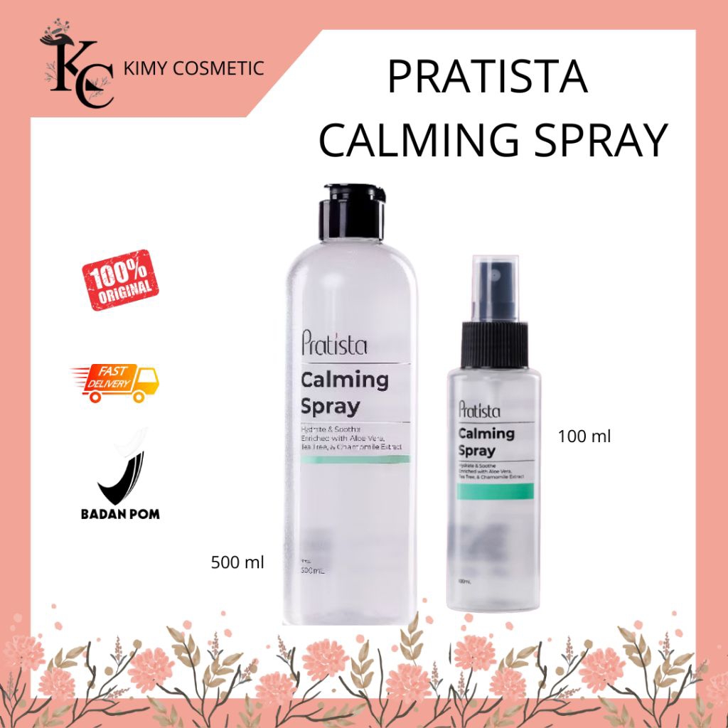 Kimy Cosmetic - Pratista Calming Spray 100ml BPOM 100% Original