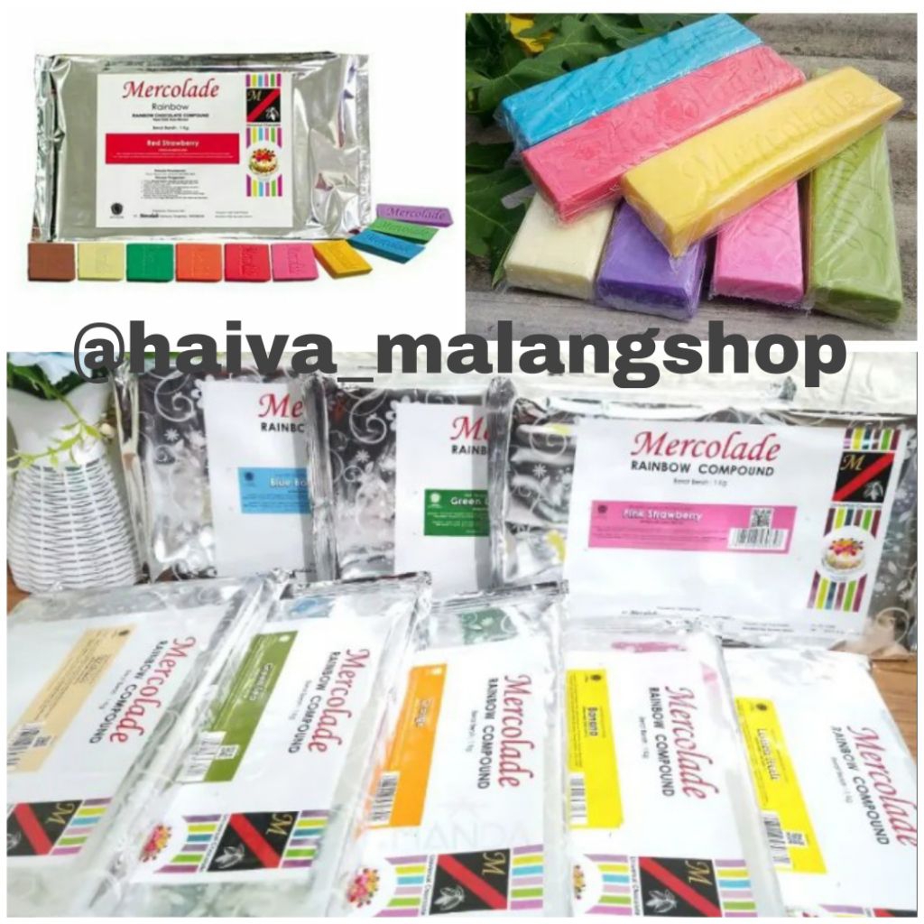 

Mercolade Premium Chocolate Compound / Cokelat Batangan / Cokelat Blok / Topping Filling Kue / Donat Kemasan Repack