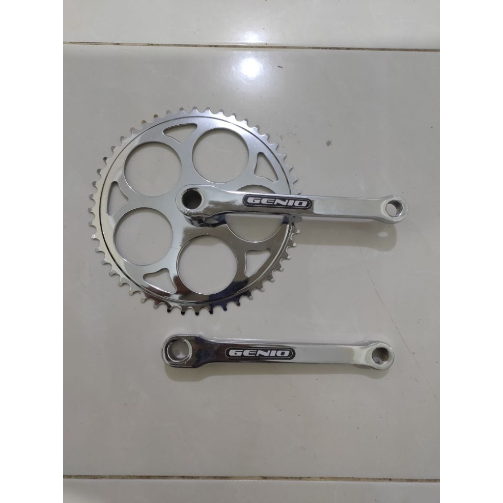 gir pantek sepeda ontel crank onthel besi 48T genio