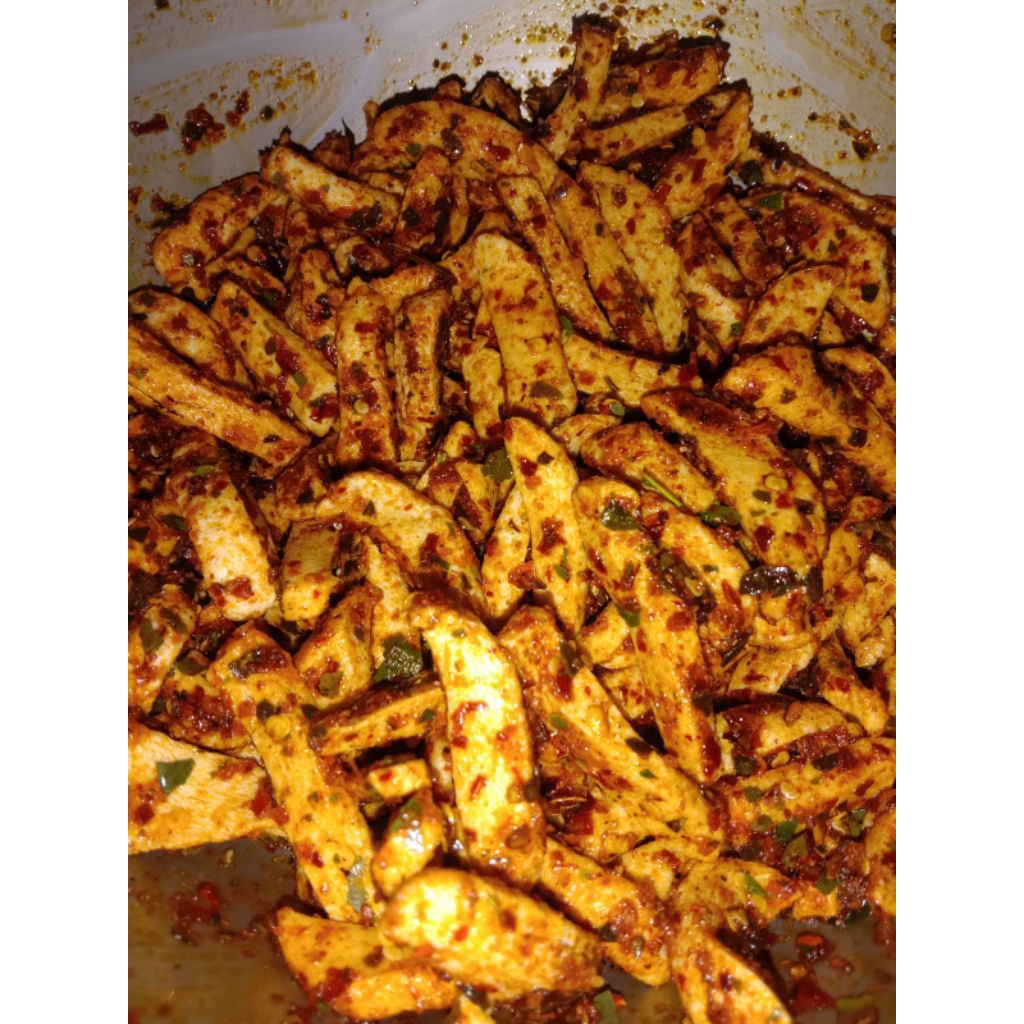 

basreng stik viral/baso goreng stik pedas gurih daun jeruk 250gr