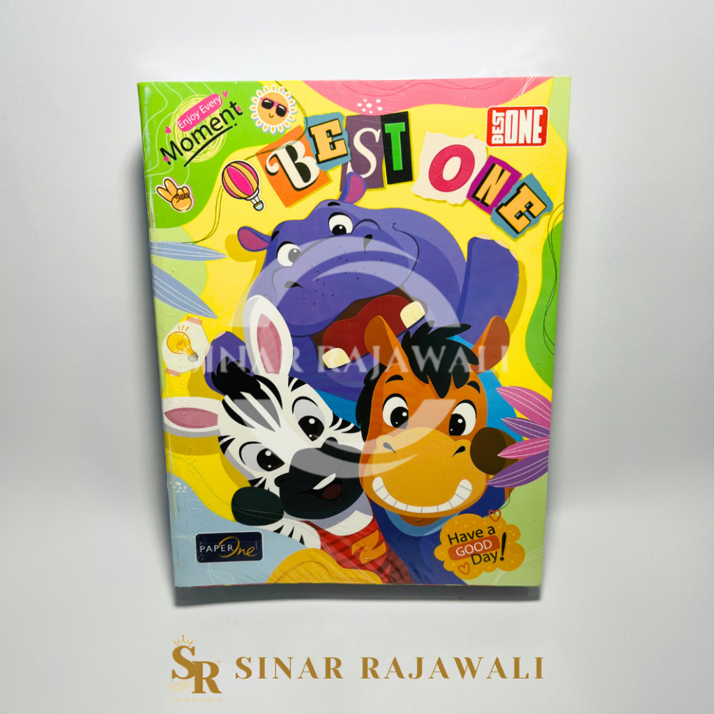 

BUKU TULIS BEST ONE COVER KARTUN ISI 38 LEMBAR