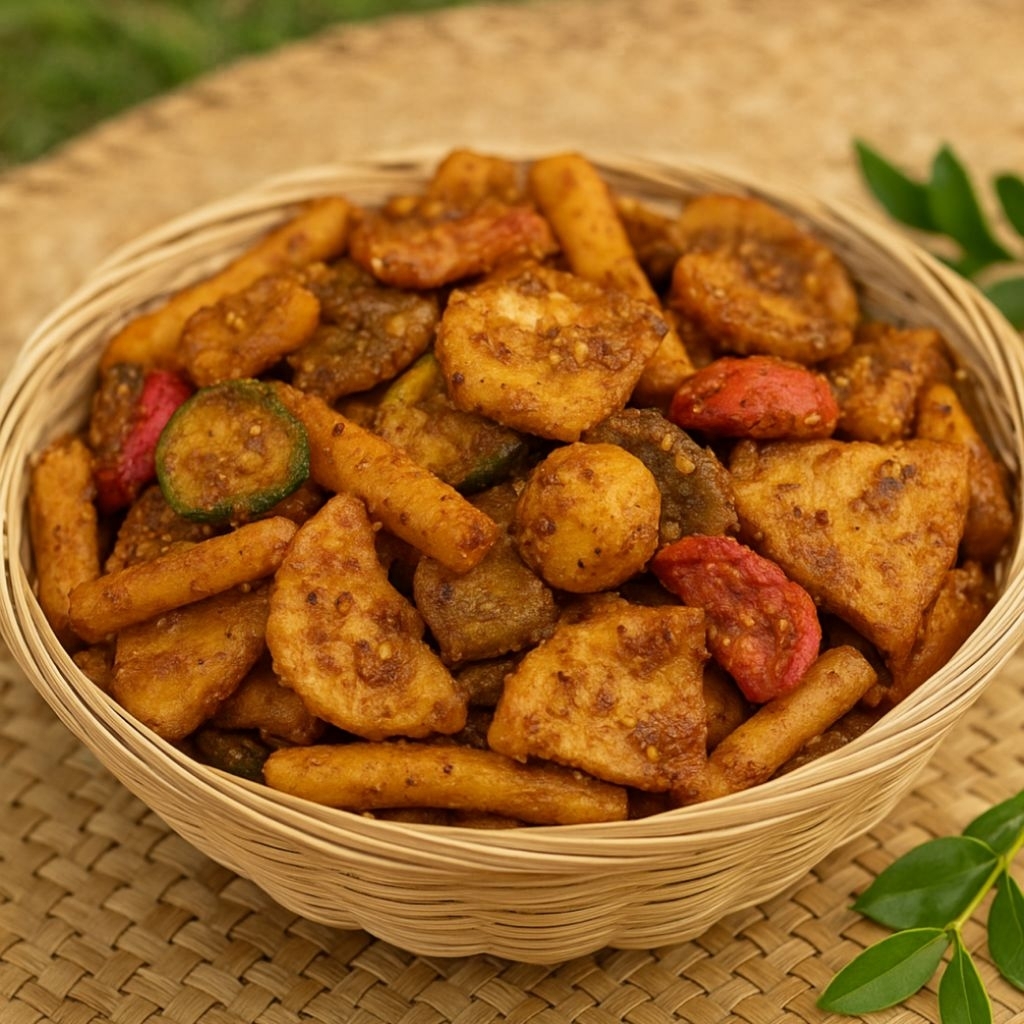 

Seblak Campur Bumbu Kacang 100gr original dan pedas DzakkirSnack / Seblak Kering Mix / Sebring Mix Campur Bumbu Kacang