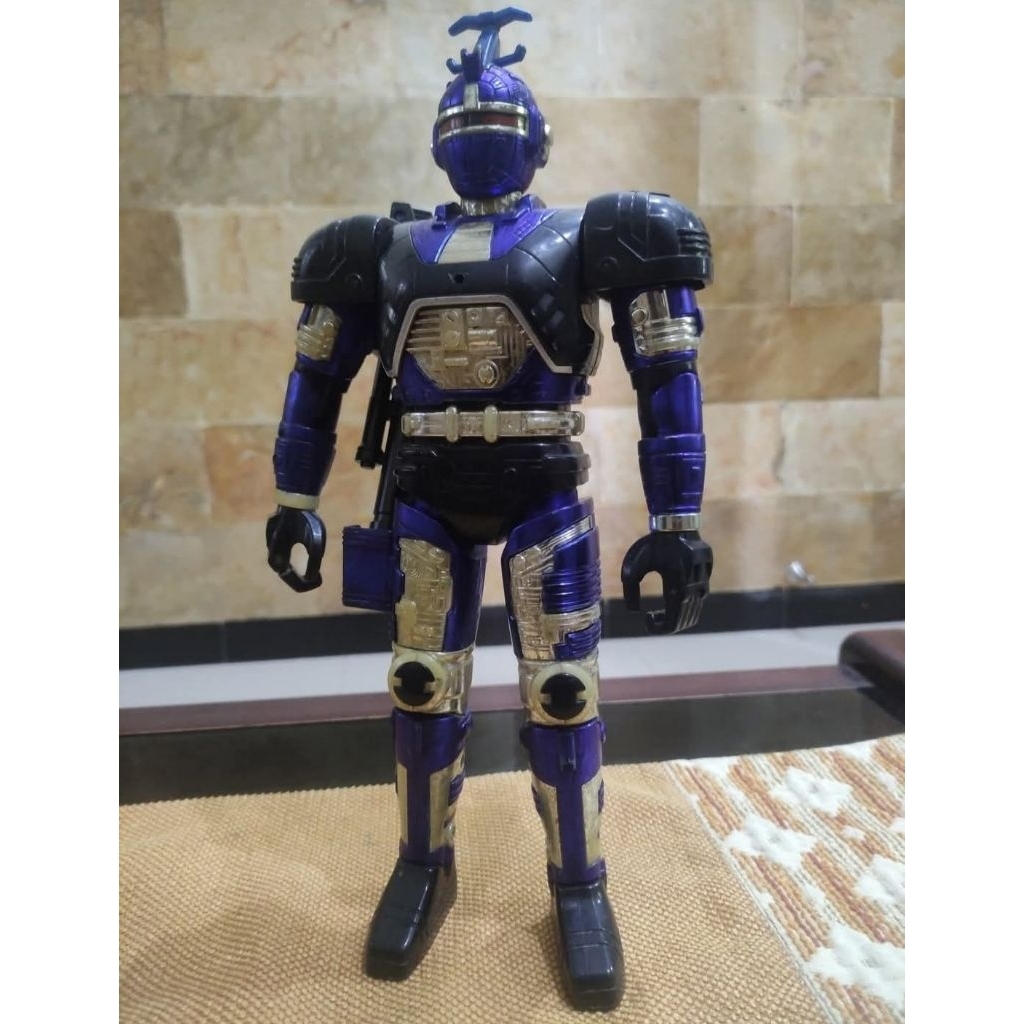 Mainan Action Figure Beetleboorgs vintage merk bandai