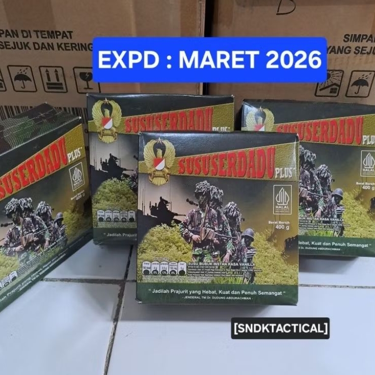 

(OBRAL SAMPAI HABIS) SUSU SERDADU ORIGINAL 100% READY