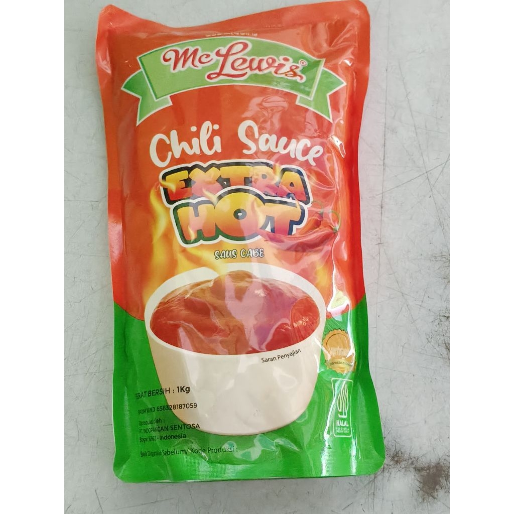 

Mc Lewis Chili Sauce Extra Hot 1kg