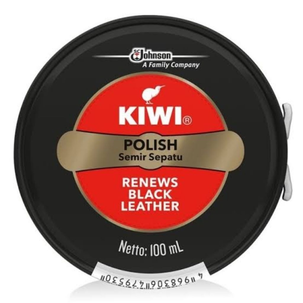 KIWI POLISH SEMIR SEPATU HITAM