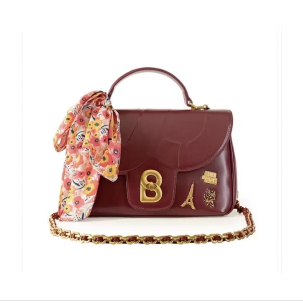 Buttonscarves Emily Alma Flap Bag Medium