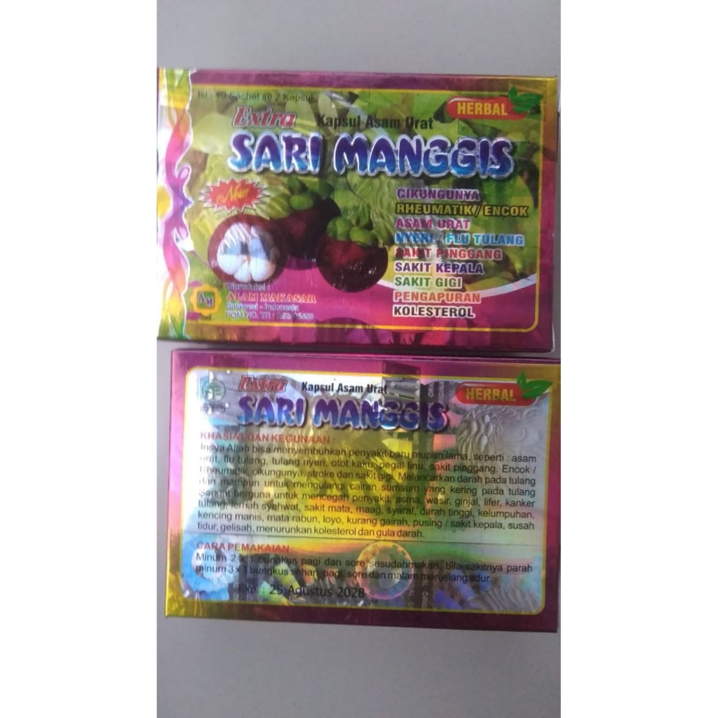 

sari manggis kapsul ORIGINAL