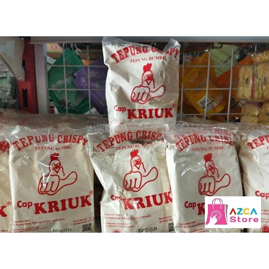 

[10pcs] Tepung Crispy Cap Kriuk Asli 150gr Aroma Dewi