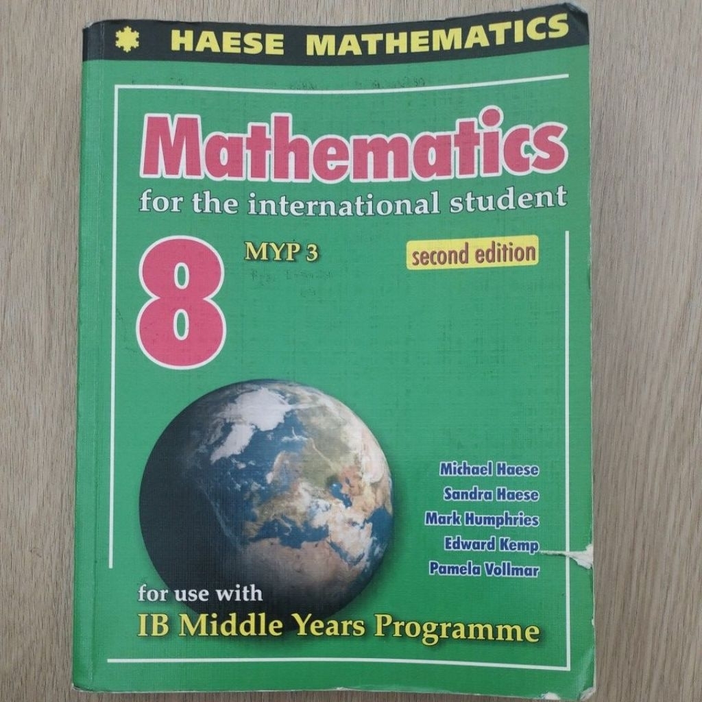 Haese Mathematics MYP 3, second edition