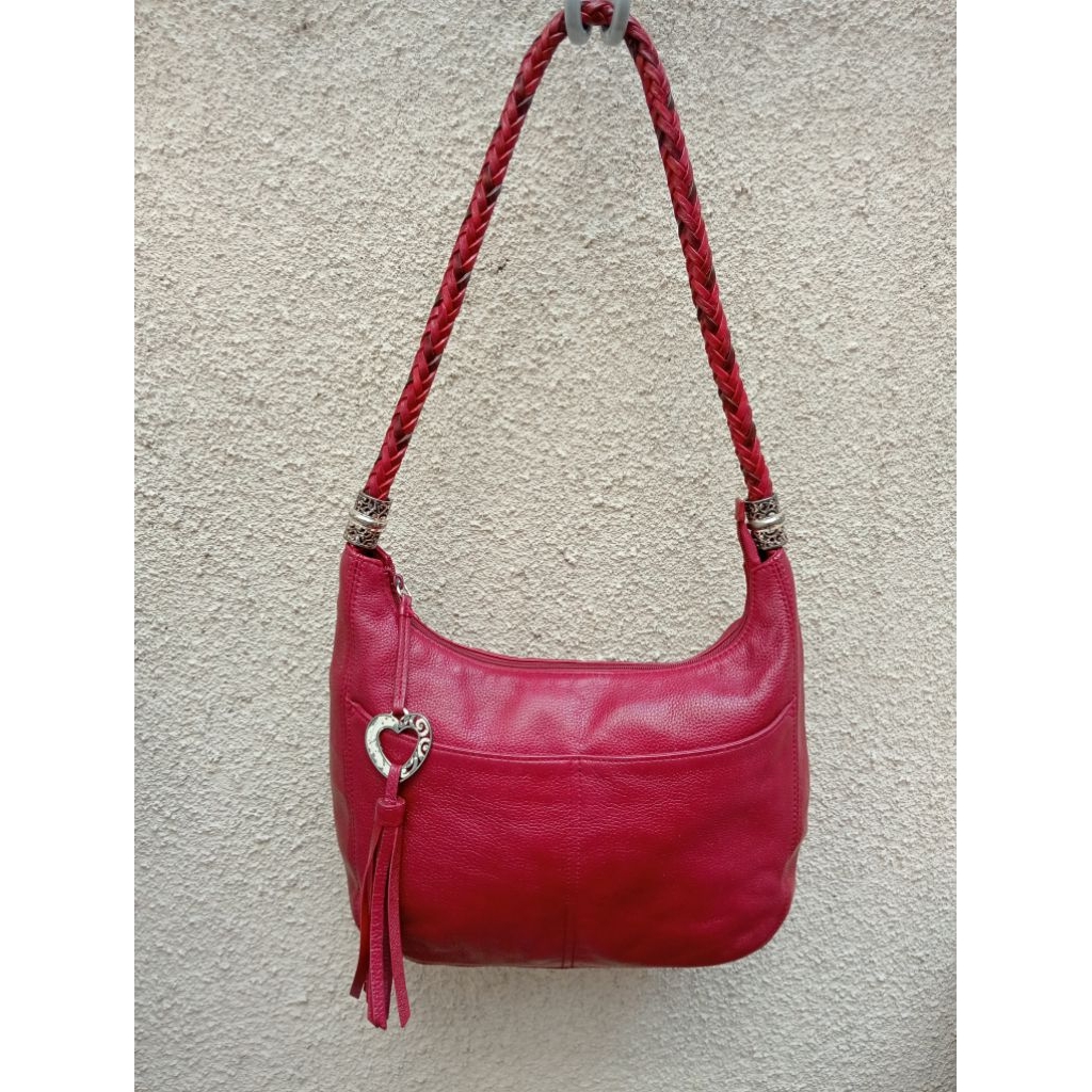 Brighton, Tas Hobo kulit asli, Sling-shoulder bag