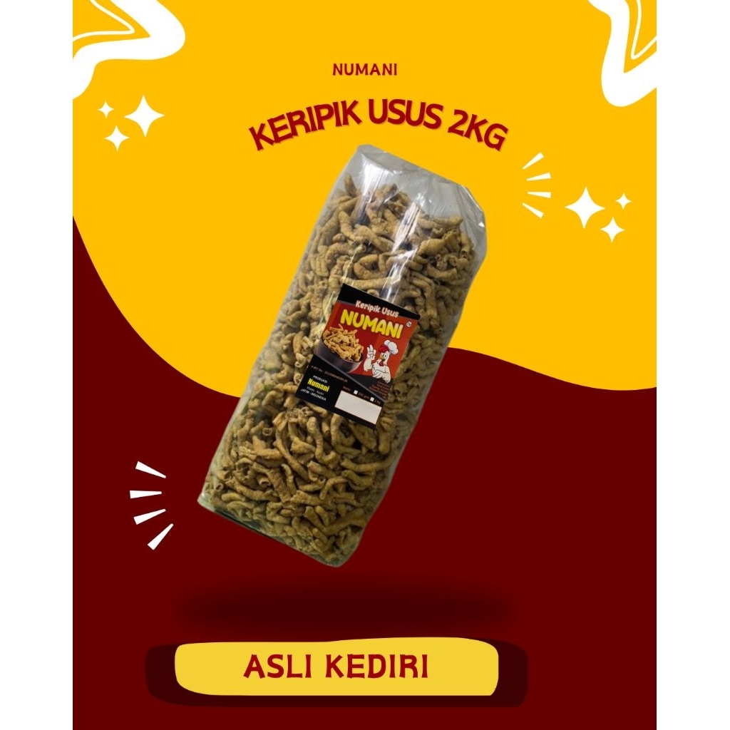 

(Numani) Keripik usus original 2kg