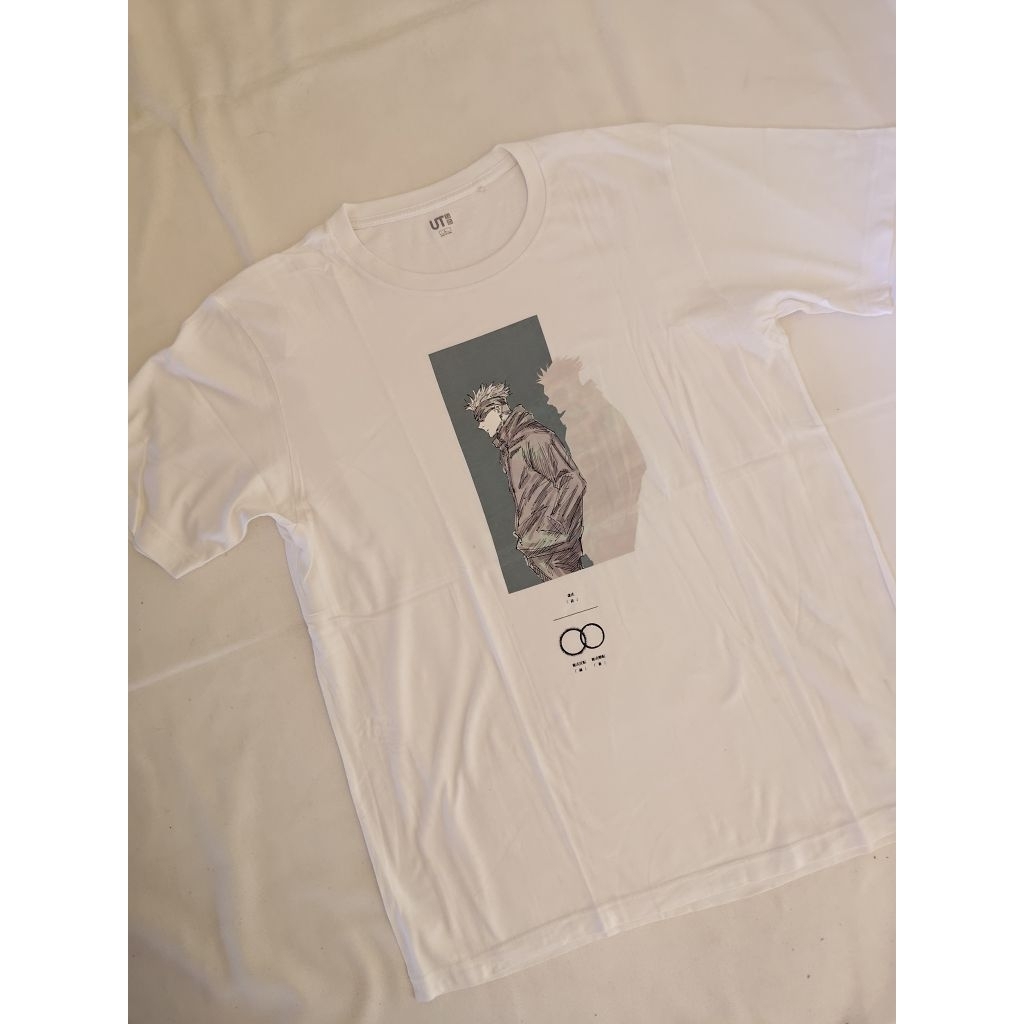 Baju Kaos Uniqlo Colab Anime Jujutsu Kaizen