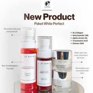Fast Derm Paket White Perfect-Fast Derm Paket White Glowing/paket skincare fastderm new