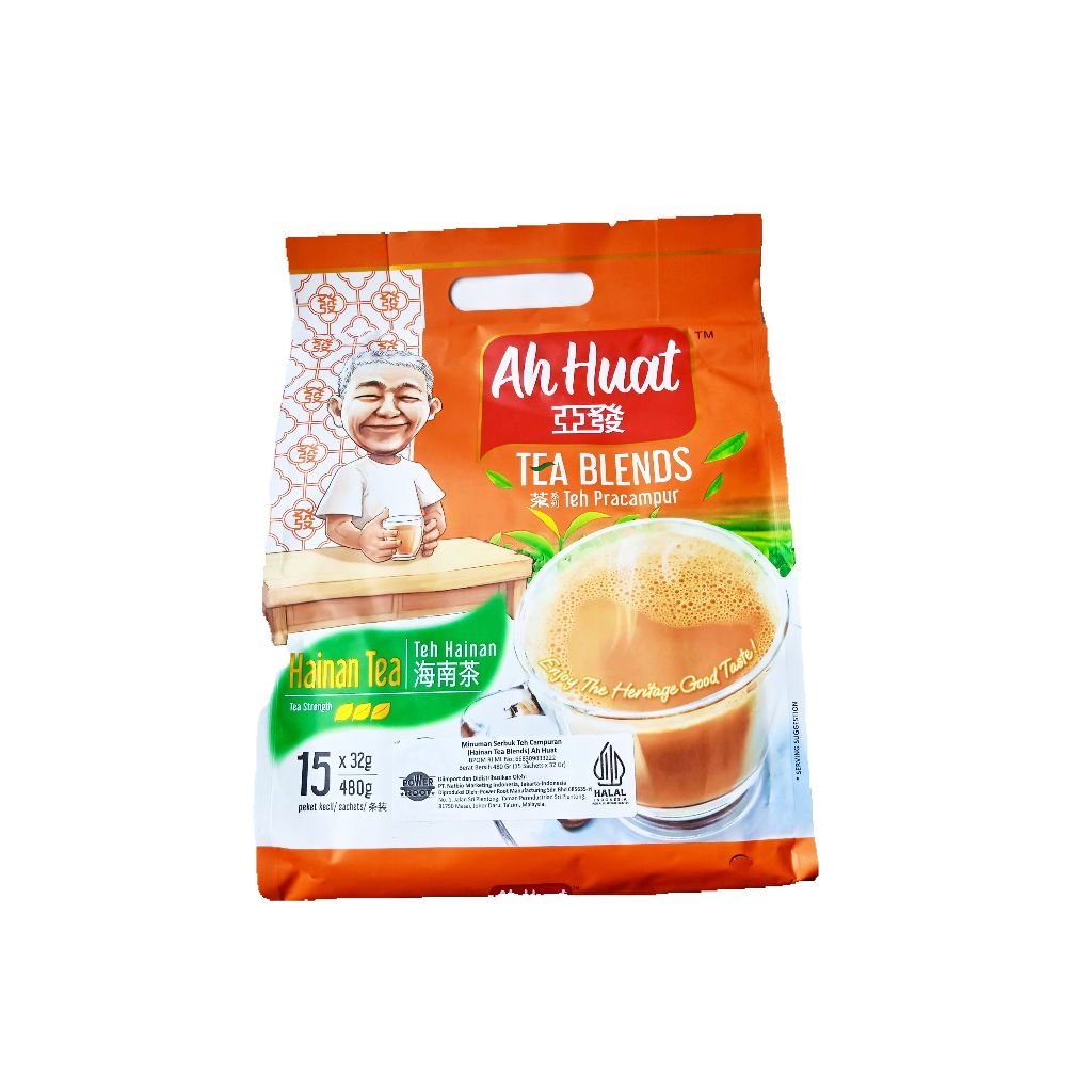 

Ah Huat Tea Blends Hainan 15s x 32g Kelezatan Teh Hainan yang Berkualitas