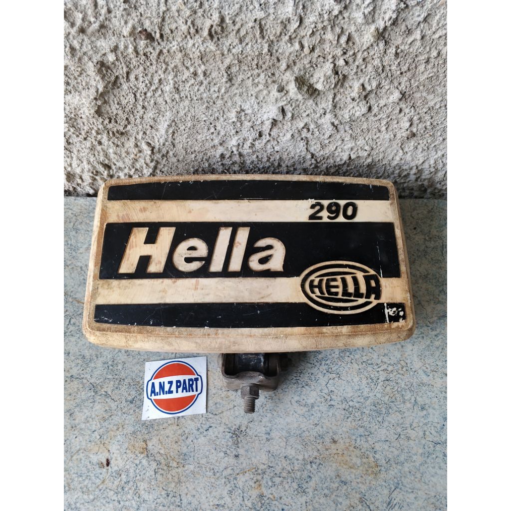 Big Foglamp Hella 290 Germany - Lampu kabut besar - Rally look - Jeep - Offroad