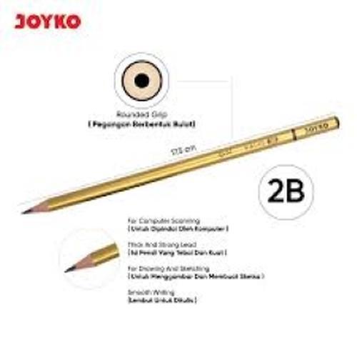 

Pensil P-8140 2B 1 Kotak isi 12 pcs Joyko