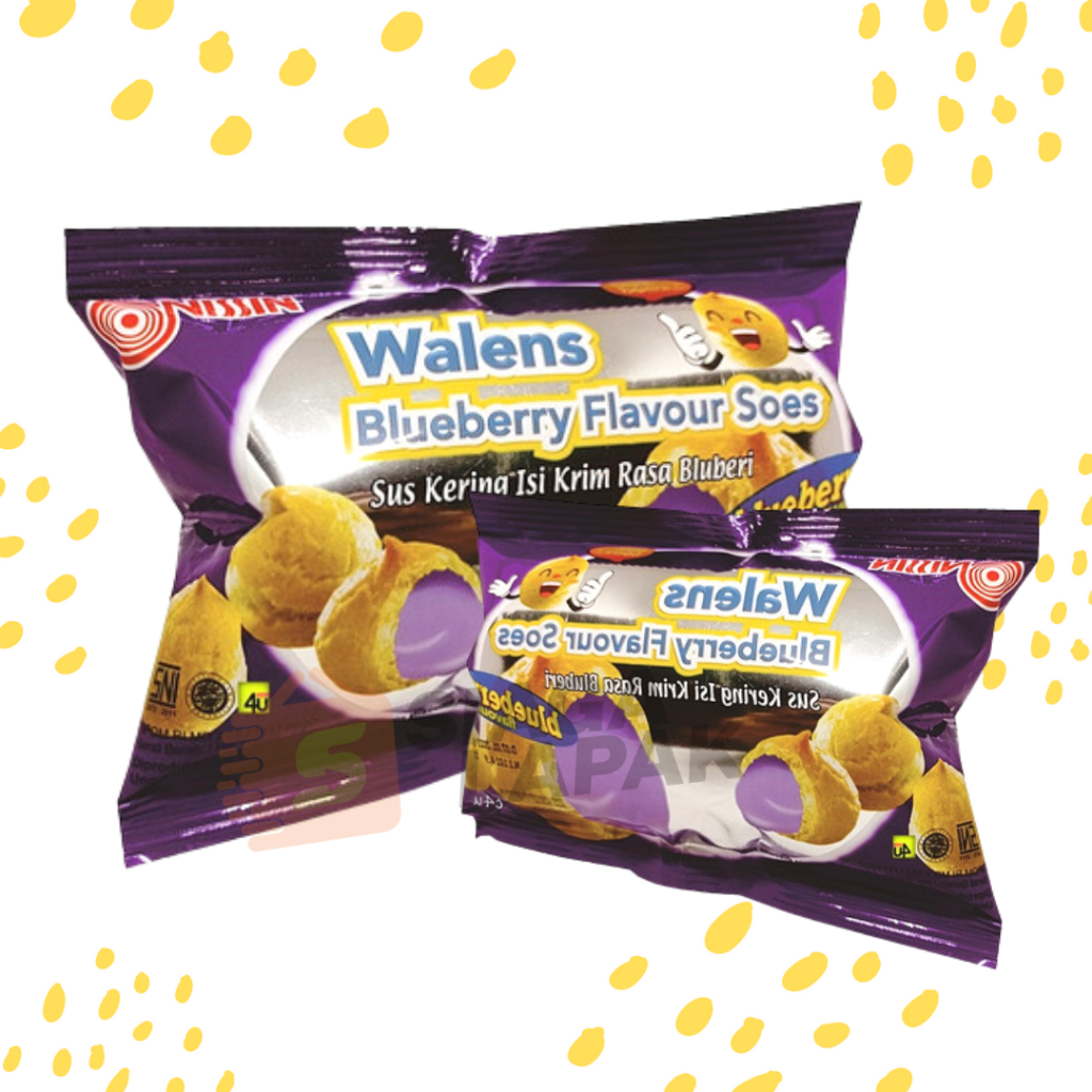 

Walens Sus Bluberi MINI 1 RENTENG Nissin Blubery Soes Kering [BELI BANYAK LEBIH MURAH]