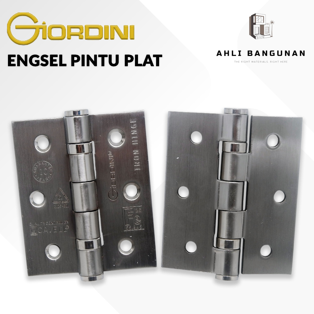 GIORDINI Engsel Pintu Plat 3 Inch