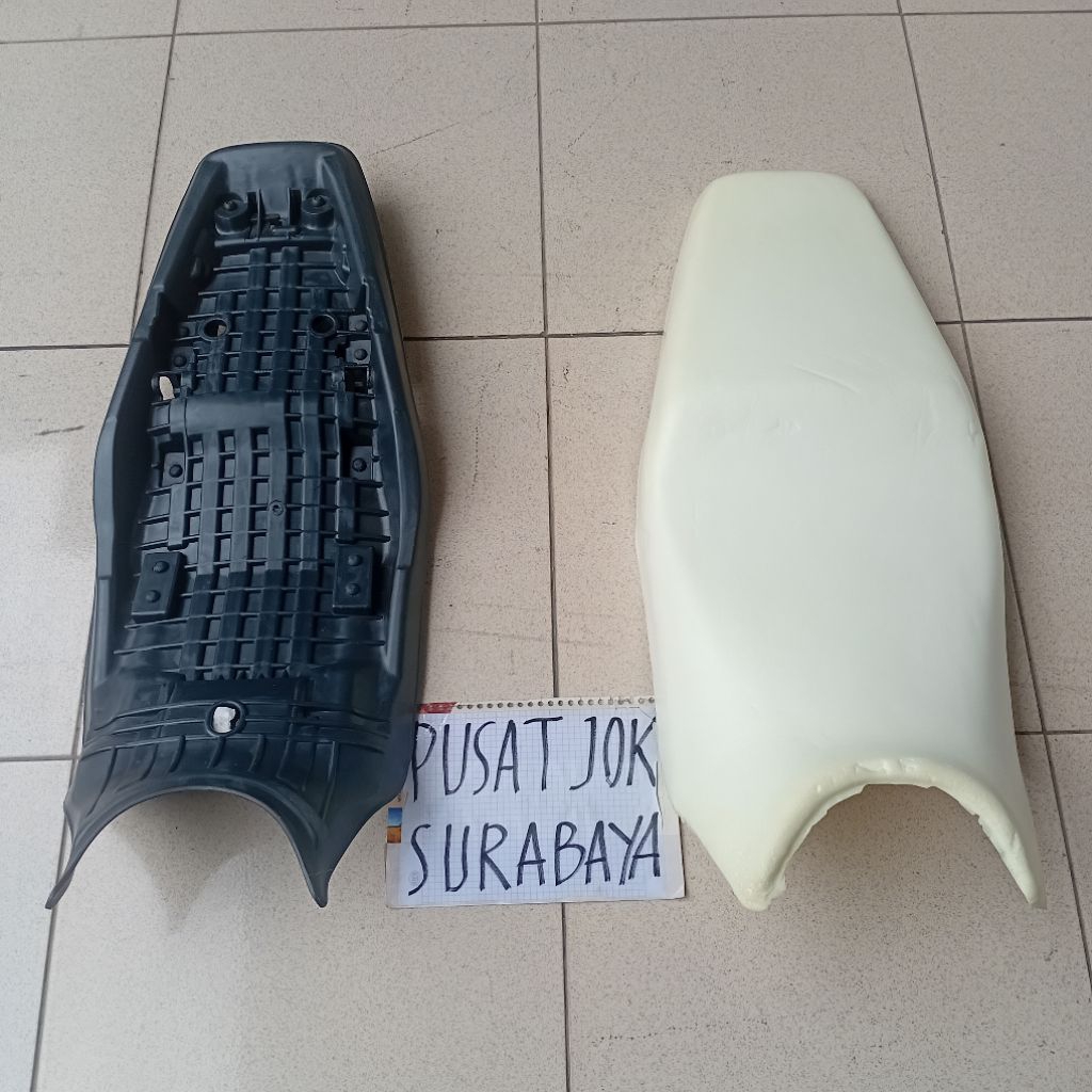 Jok honda VERZA 150 Busa spon Plastik fiber - sadel motor verza150