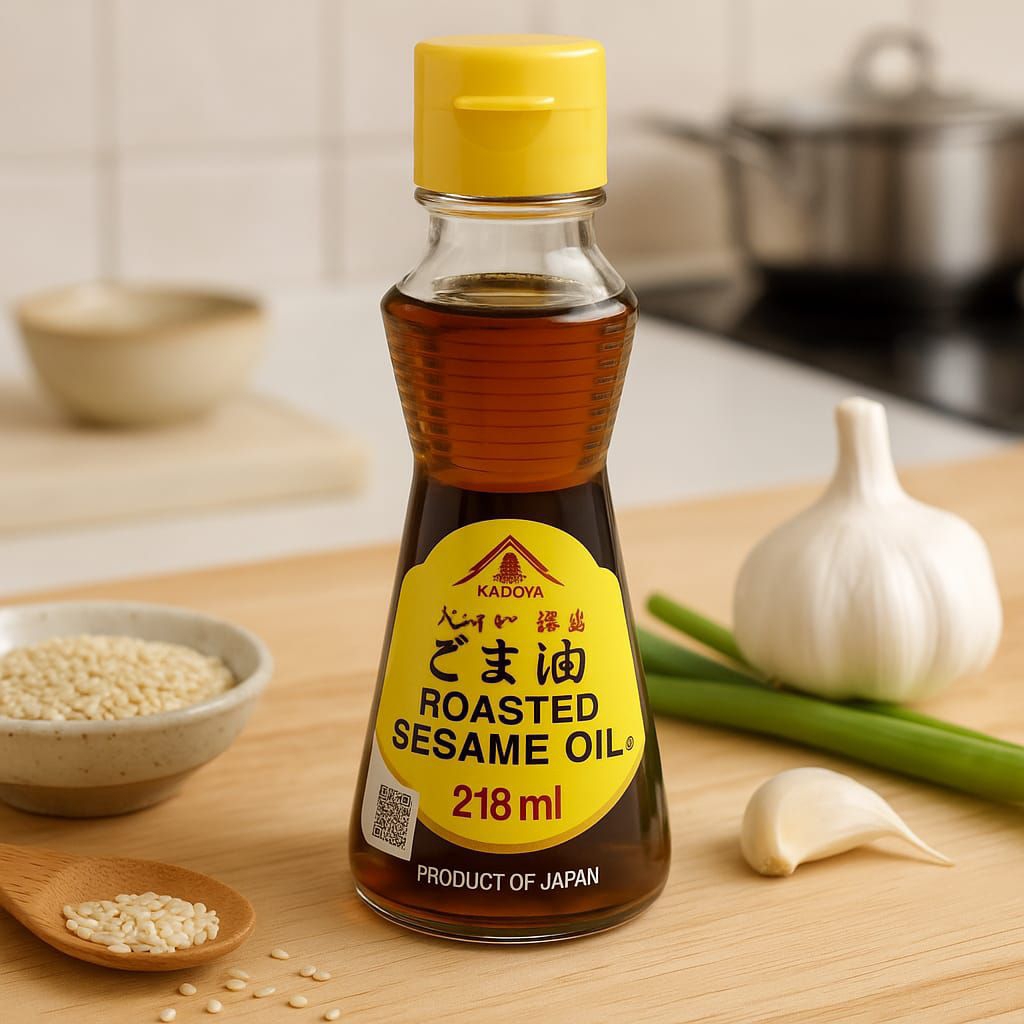 

Kadoya pure sesame oil Jepang 218ml