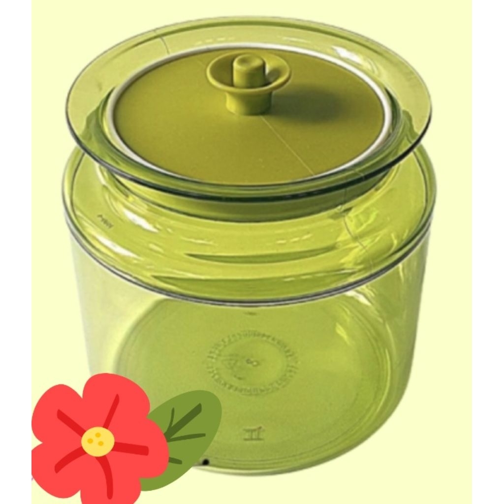 2 Buah Counterpart Tupperware 900ml