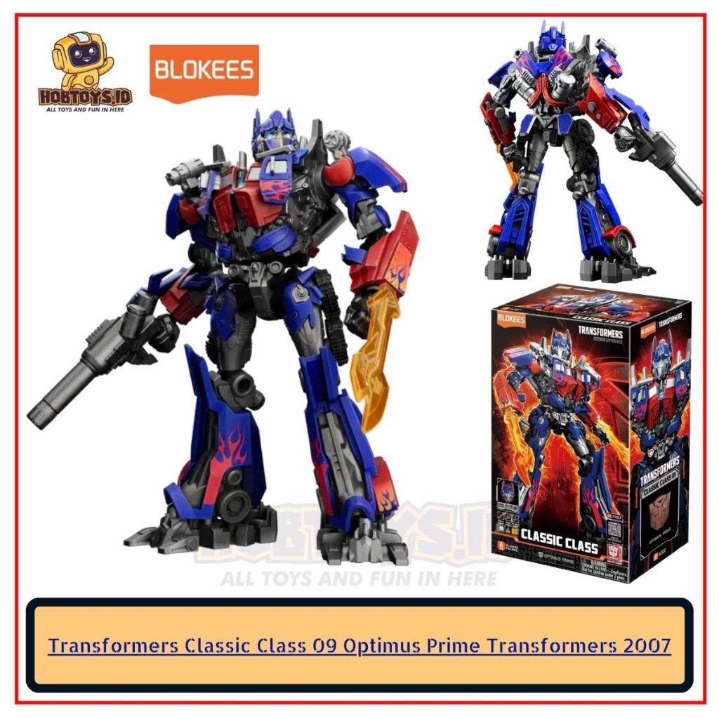 Blokees Transformers Classic Class 09 Optimus Prime Transformers 2007