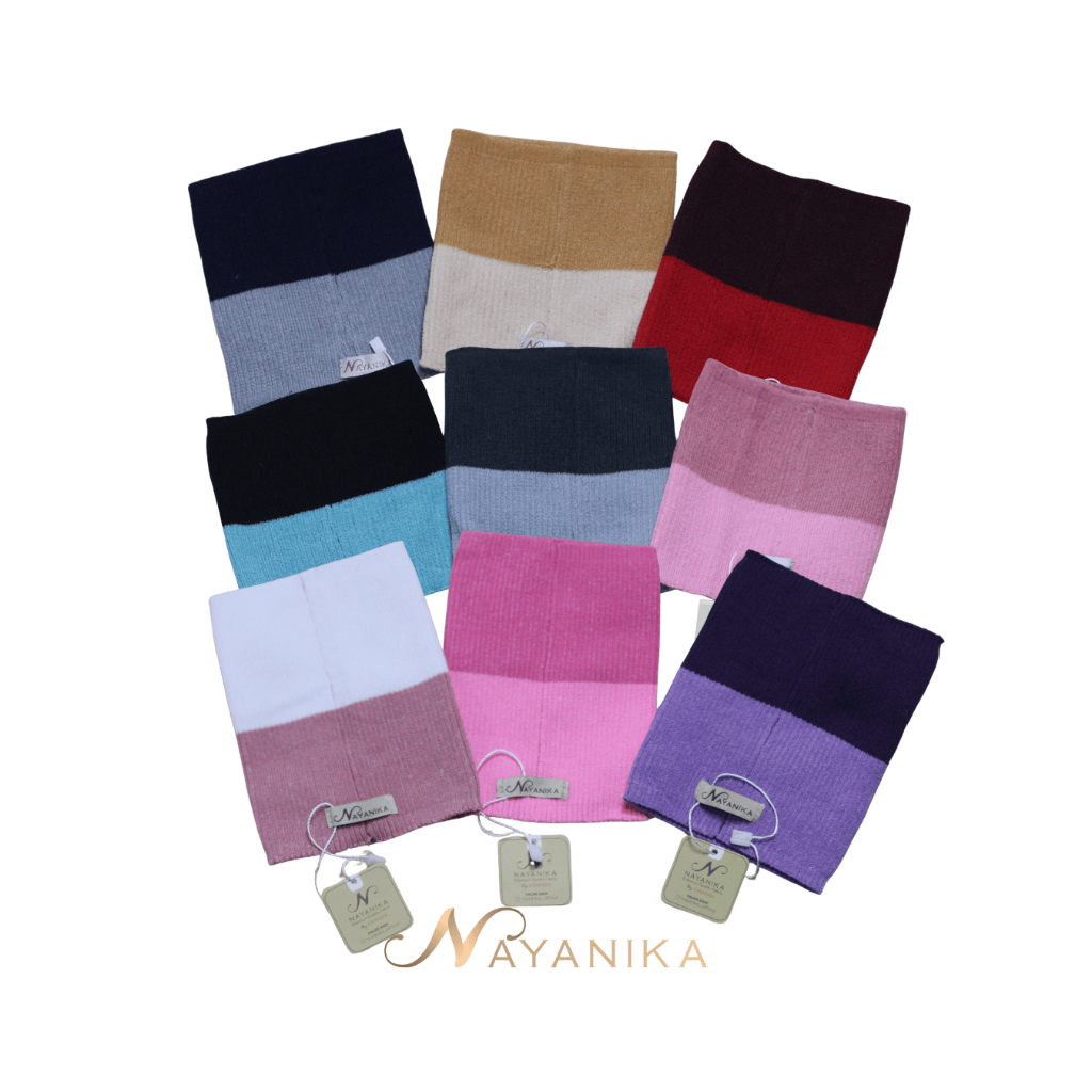 Nayanika Fashion Ciput rajut wanita hijab