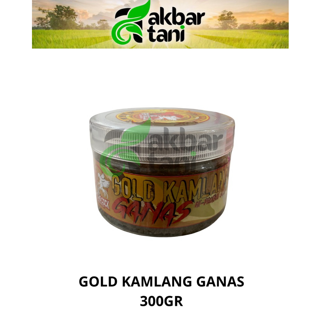 kamlang gold ganas 300gram obat jamu ayam aduan kamlang thailand original