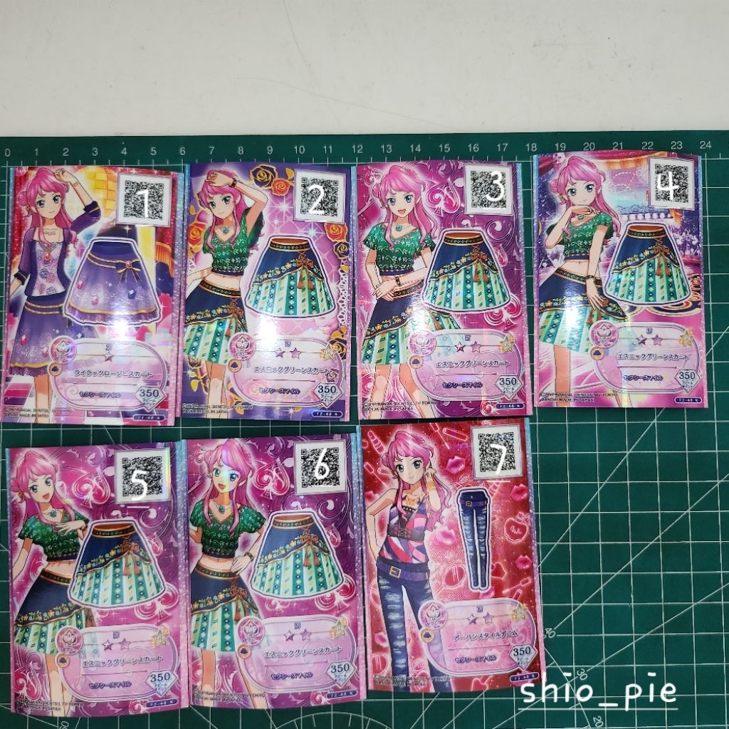 kartu original japan Aikatsu friends card N normal sexy bottoms