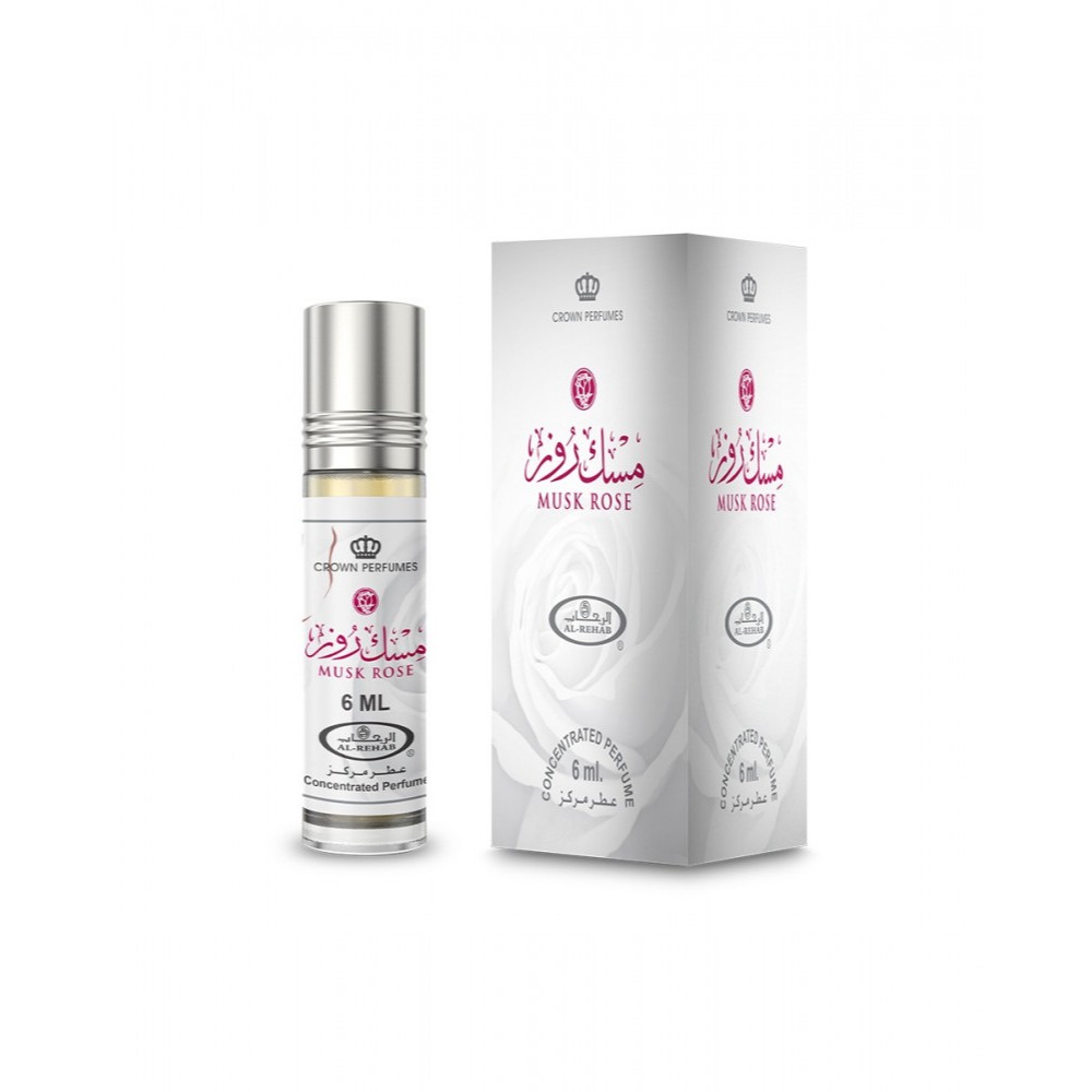 Parfum Musk Rose Al Rehab Roll On 6ml Original Saudi Arabia / Al Rehab Parfum Original