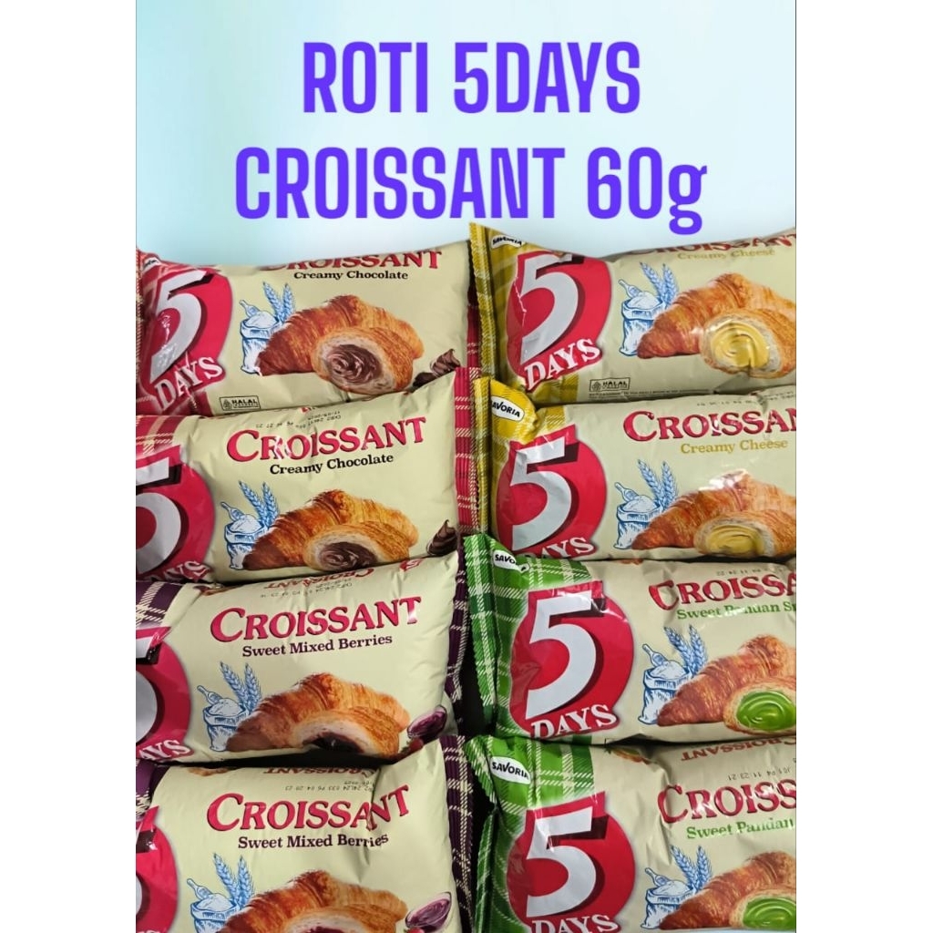 

ROTI CROISSANT 5 DAYS 60gr
