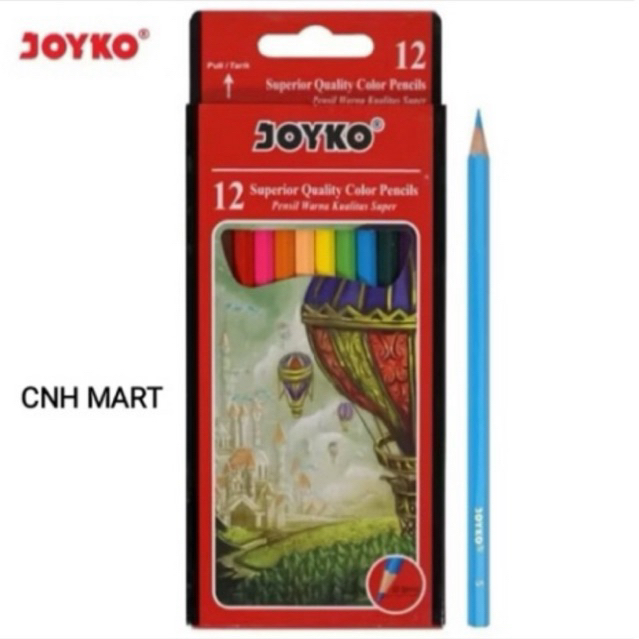 

pensil warna joyko 12/24 warna