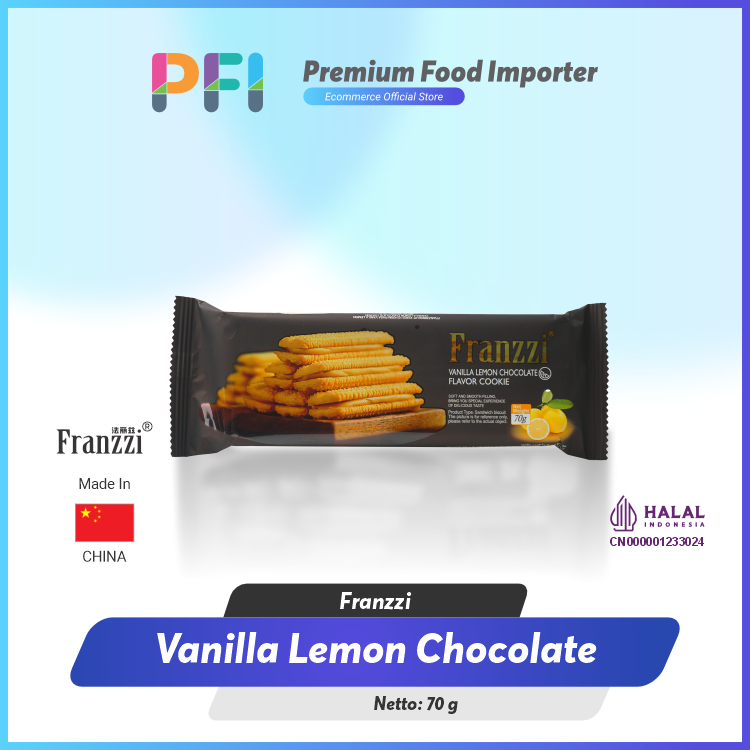 

Franzzi Vanilla Lemon Chocolate Cookie 70gr