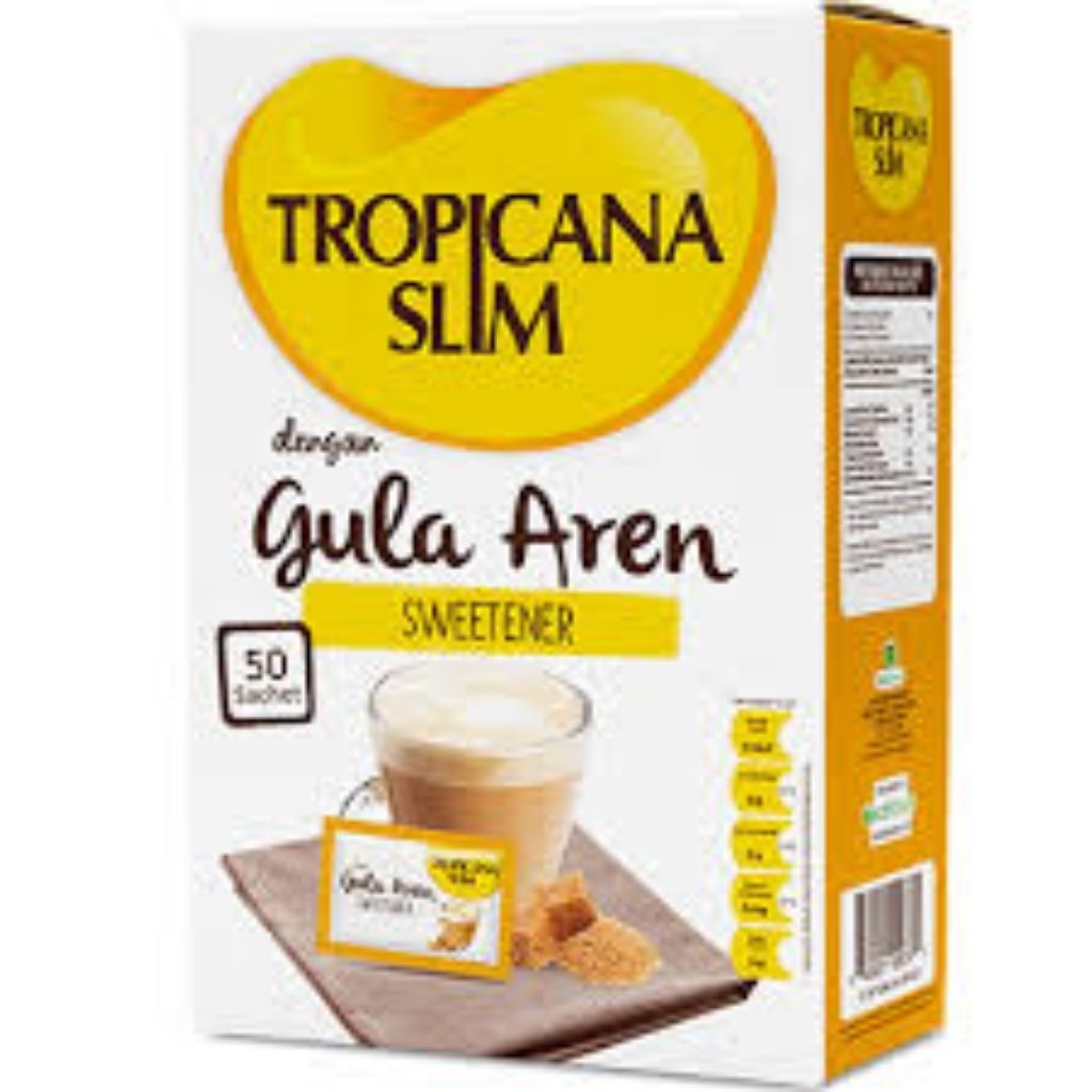 

Tropicana slim gula Aren 100gr 50 sachet