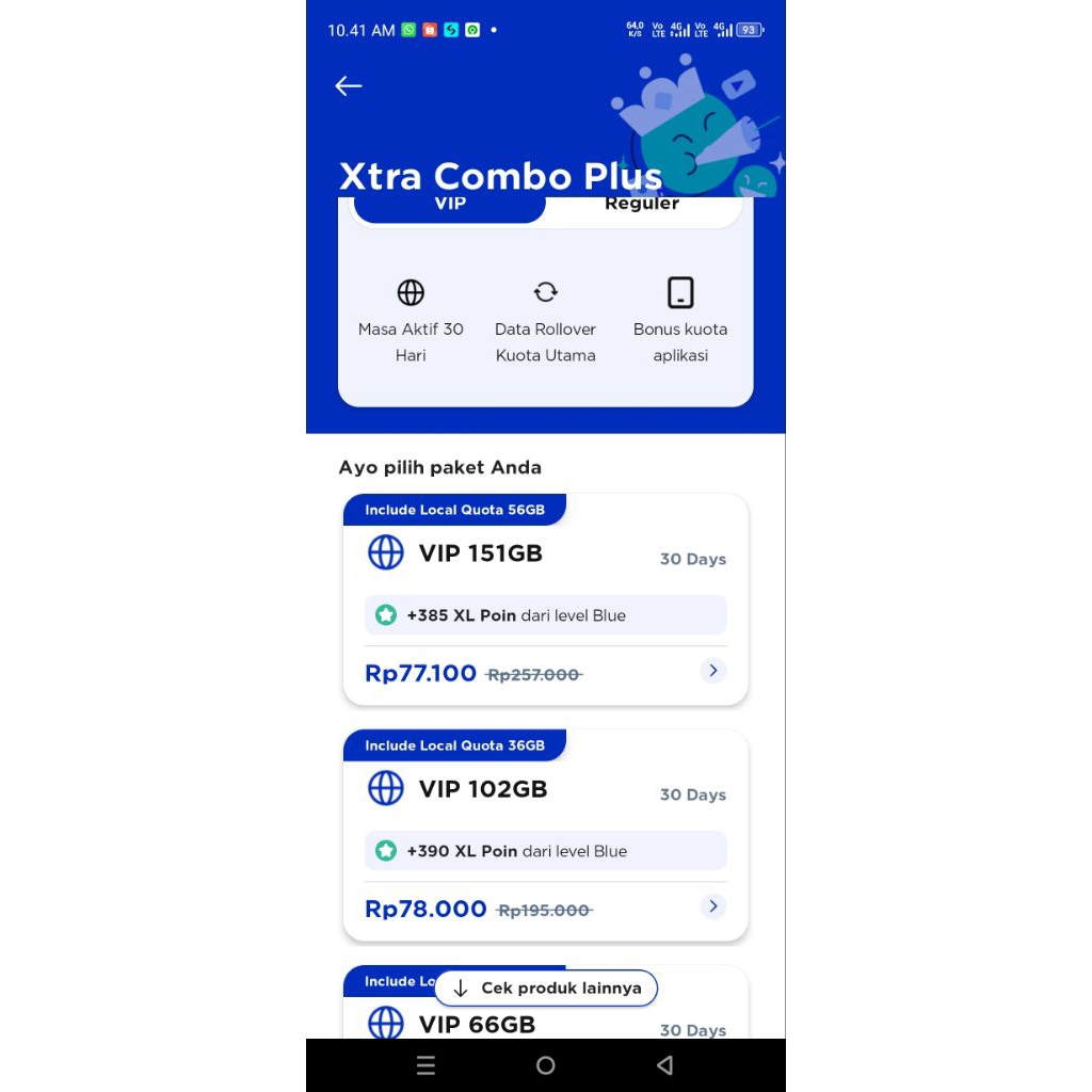 Kartu xl vip 75 gb diskon 70 %