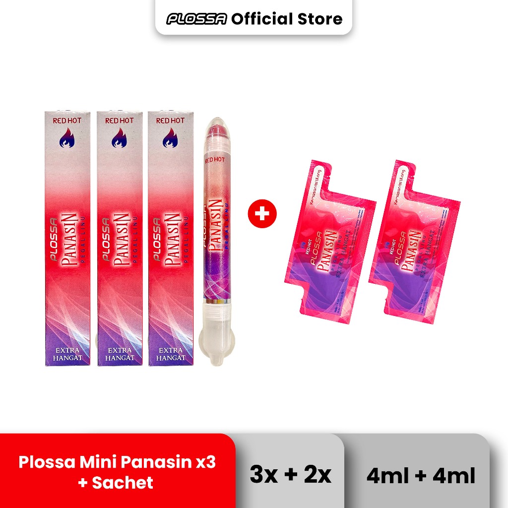 Plossa Mini Panasin x 3 + Sachet