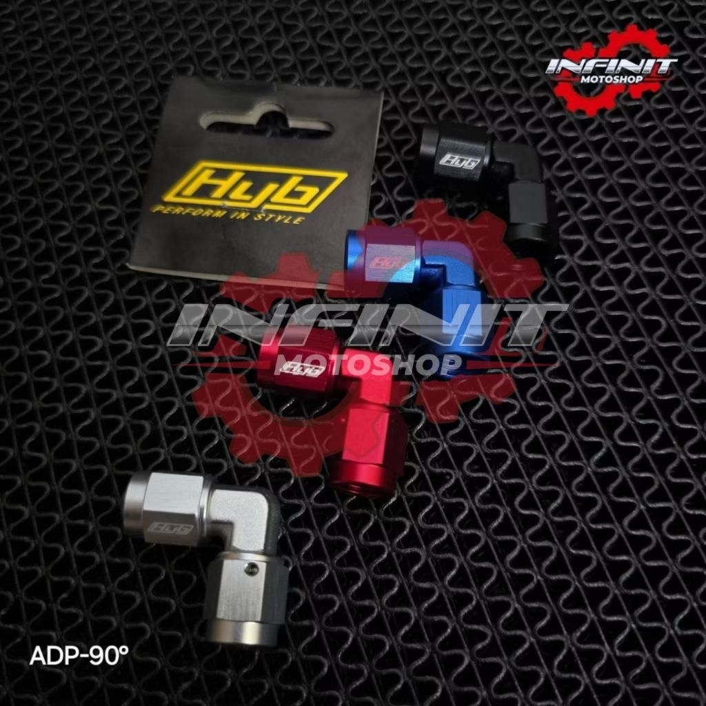 HYB FITING SELANG REM DRAT TO DRAT 90°