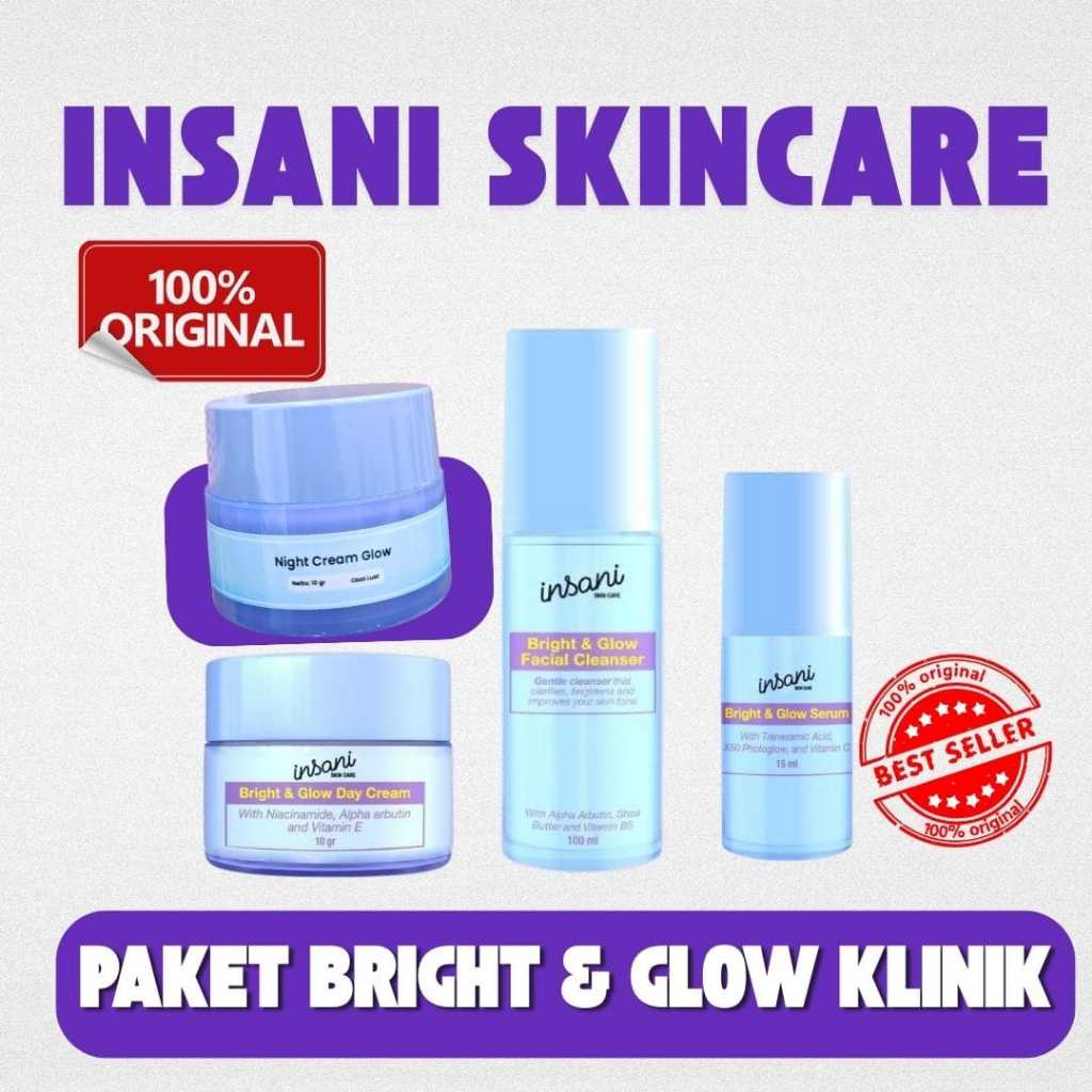 INSANI PAKET GLOW KLINIK SKINCARE