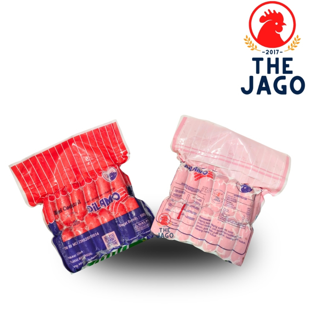 

Dilamo Sosis Cocktail 500gr Original- Sosis Mini Siap Masak untuk Camilan, Gorengan & Bekal