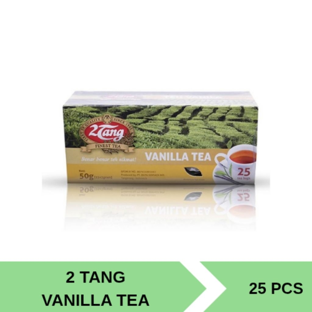 

2TANG VANILLA TEA (1 box isi 25 kantong)