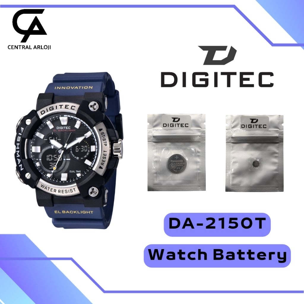 Baterai Jam Tangan Original Digitec DA-2150T