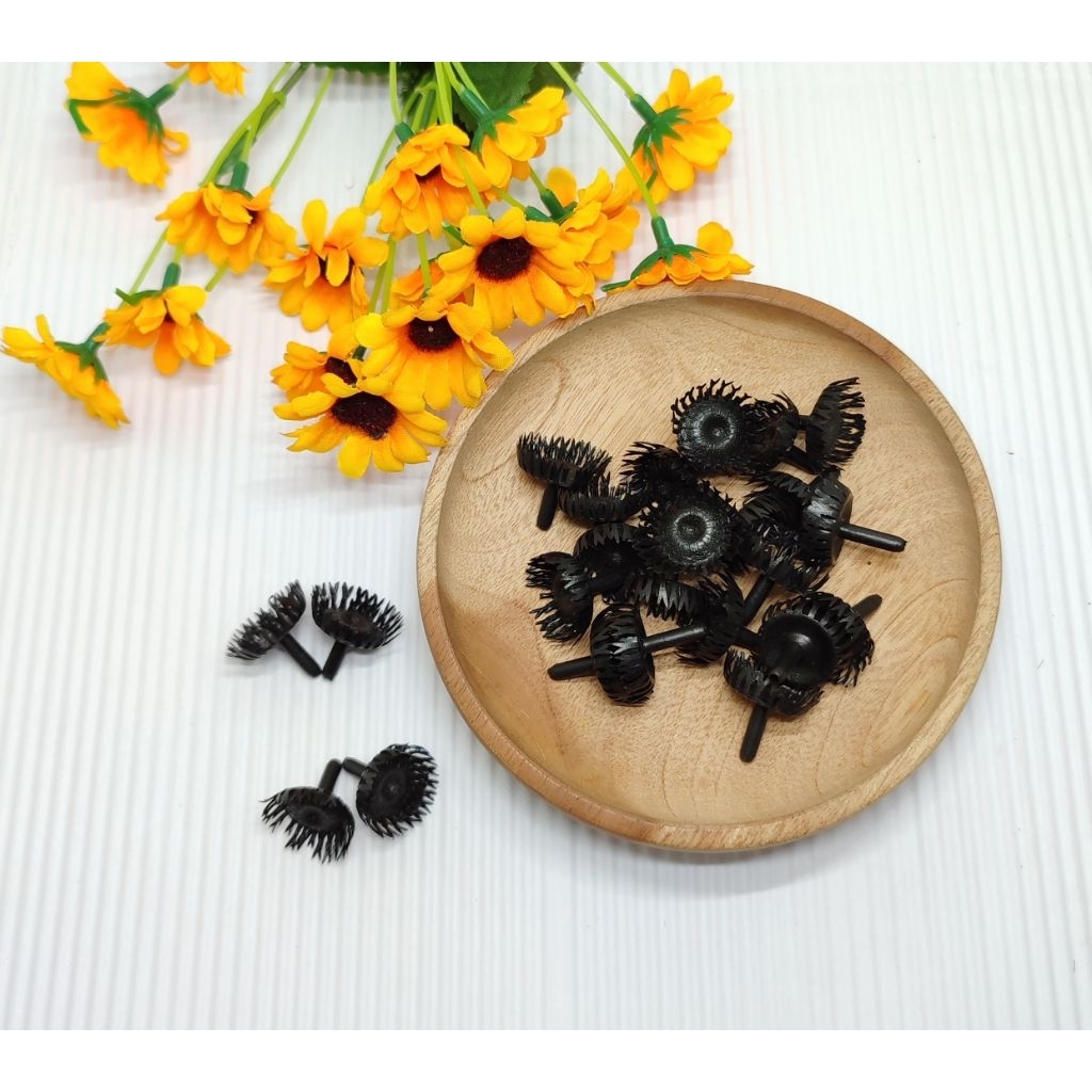 24 Biji Putik Plastik Hitam - 1 Bks Putik Plastik Hitam