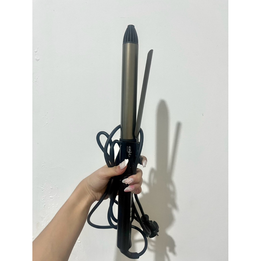 Preloved (Amara) Gold Tourmaline 28mm catok hair curly / curler