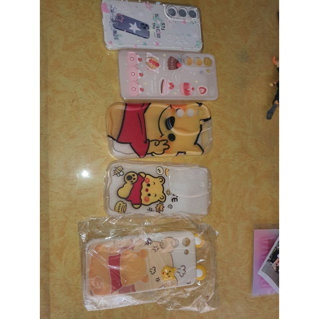 Case Samsung S23 pooh cake bintang