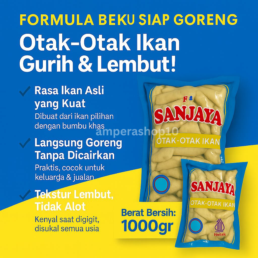 

OTAK OTAK FROZEN FOOD SANJAYA 1KG