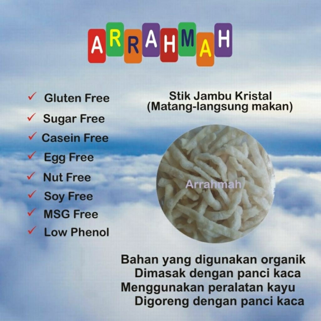 

Stik Jambu Kristal / CFGFSF / Autis / Arrahmah / 40gr