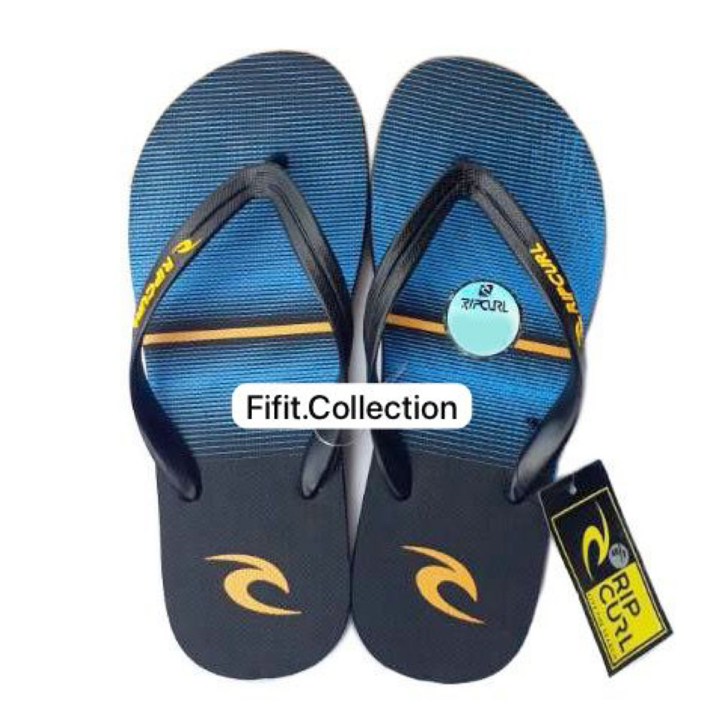 Sandal Jepit Pria RC Model Garis | Sendal Distro Surfing Casual | Sandal Jepit