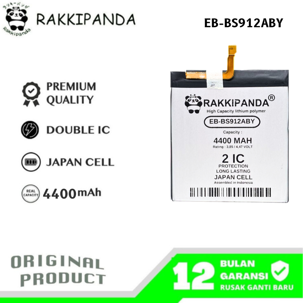 RakkiPanda - EB-BS912ABY Samsung S23 Batre Batrai Baterai