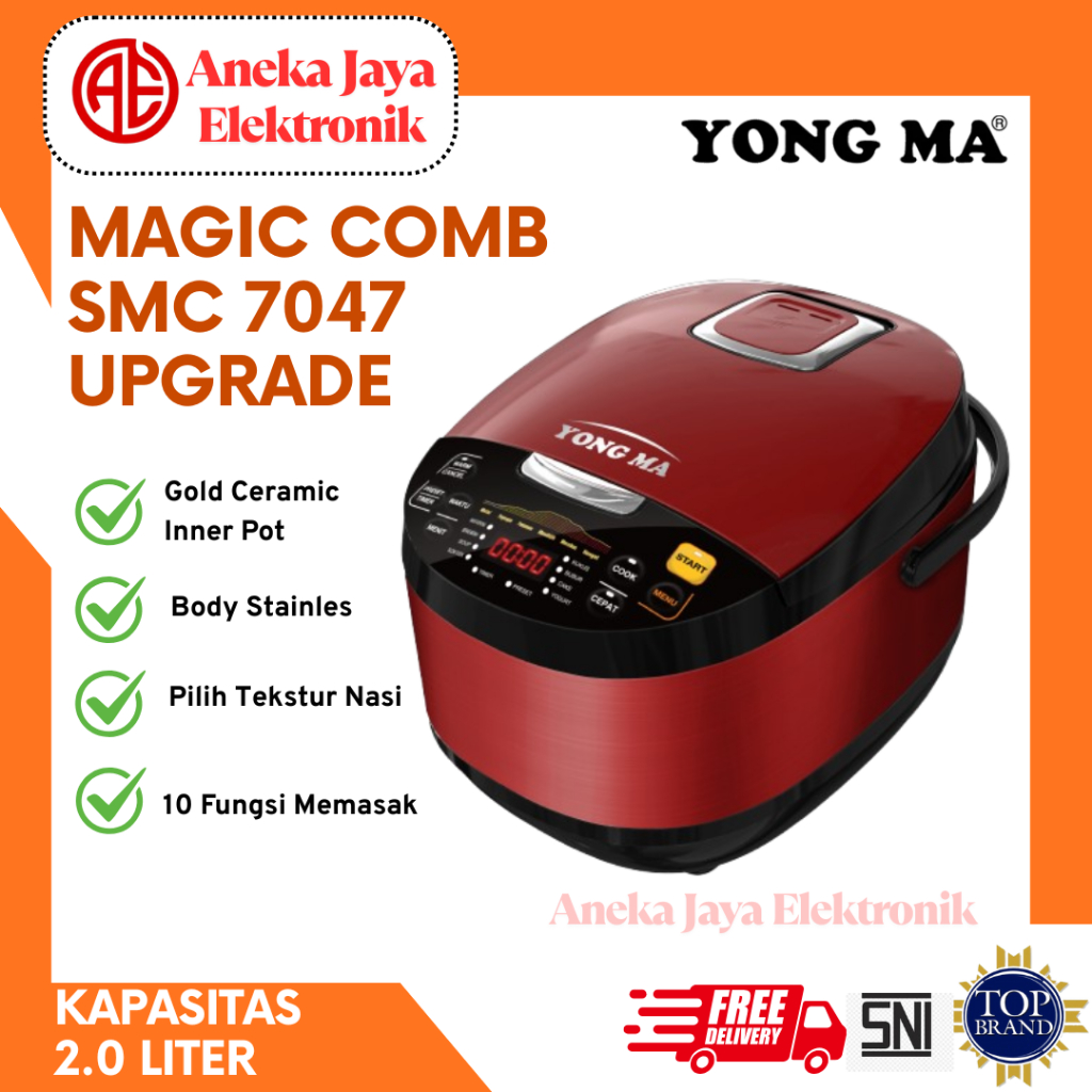 YONGMA MAGIC COM DIGITAL SMC-7047 N (RICE COOKER YONGMA)